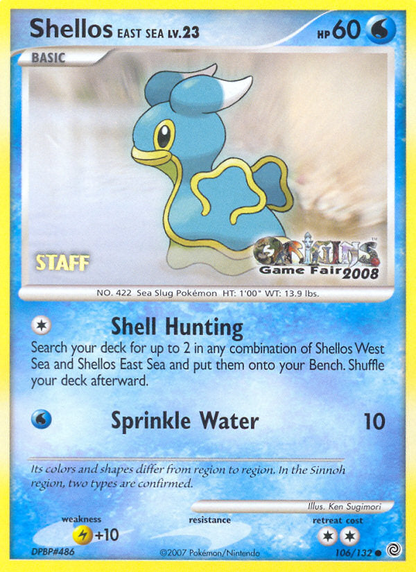Secret Wonders Shellos East Sea #106 staff gamefair